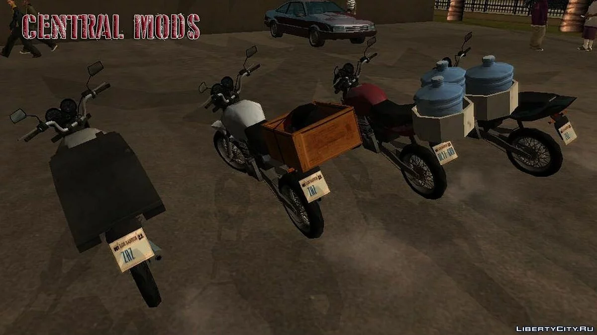 本田CG Fan 150 / GTA San Andreas
