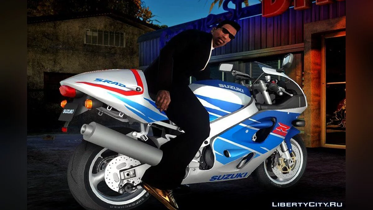 Suzuki GSXR-750 SRAD 1997 / GTA San Andreas