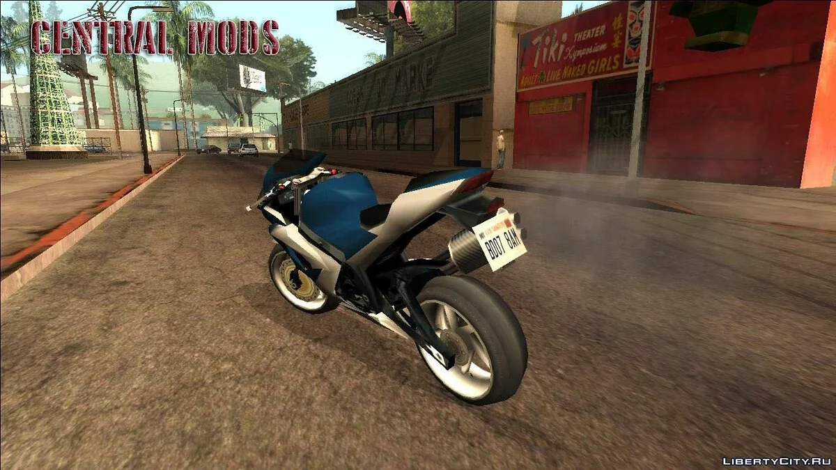 Покращена версія Suzuki GSX R1000 / GTA San Andreas