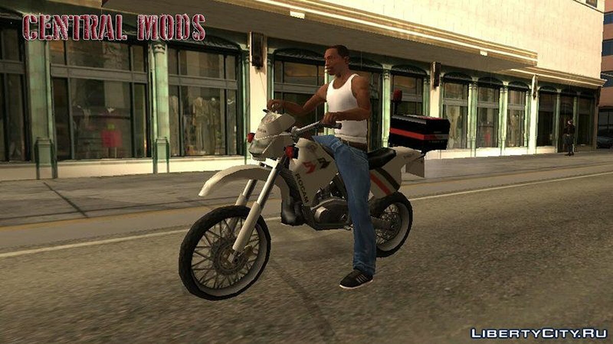 Moto Policia Argentina para GTA San Andreas