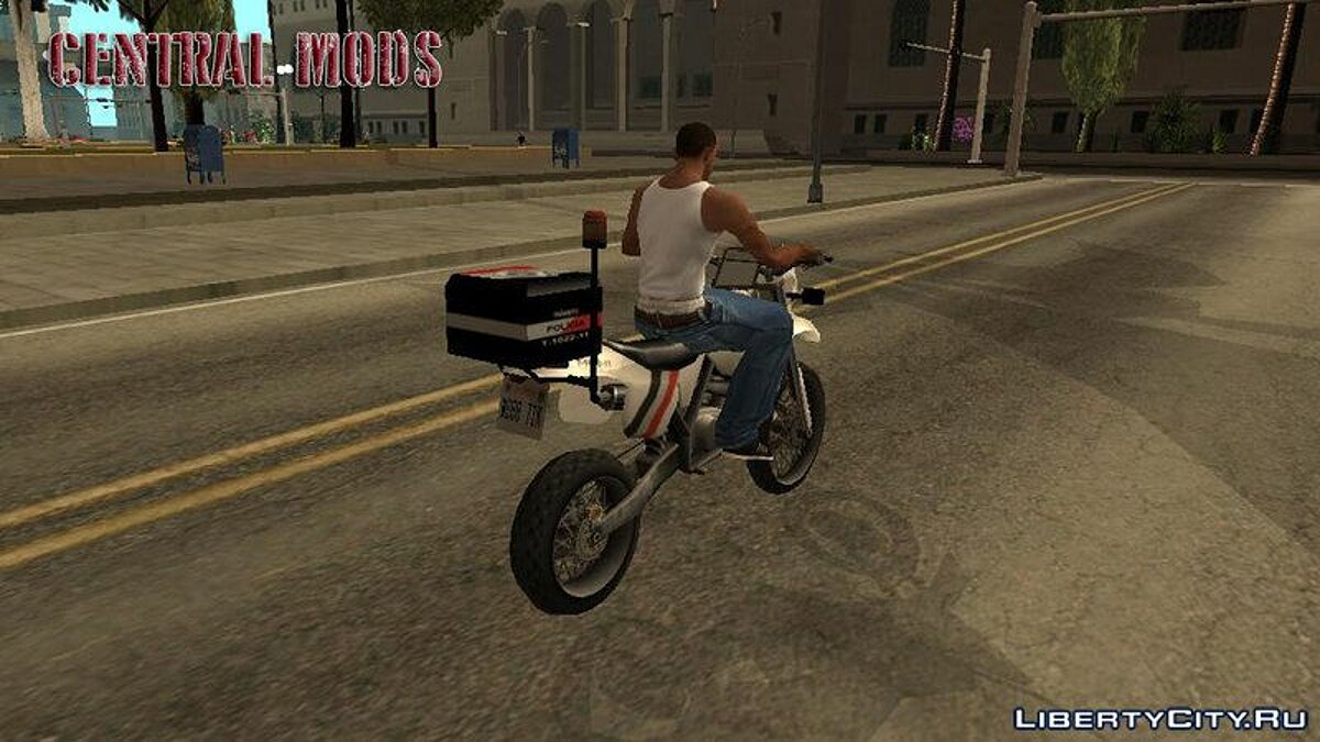 Moto Policia Argentina para GTA San Andreas