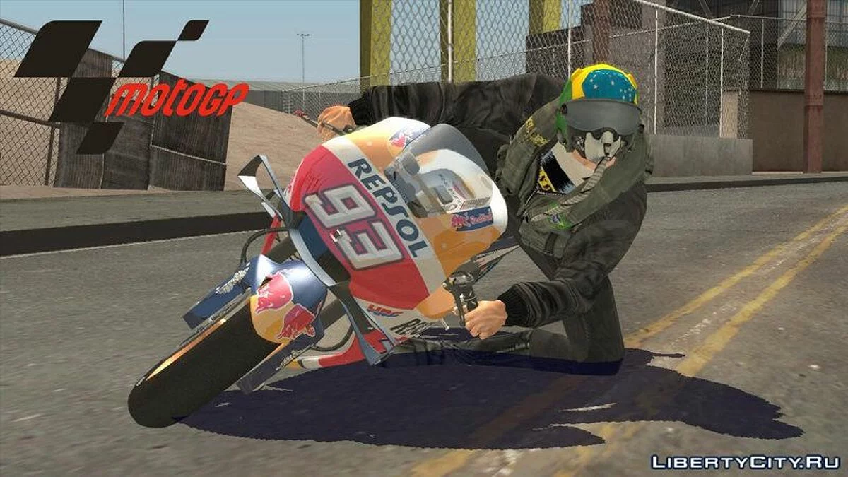 Honda RC213V 2019 Marc Marquez / GTA San Andreas