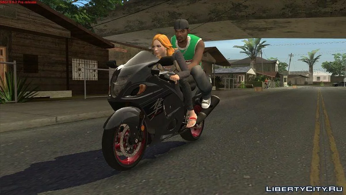 Suzuki Hayabusa / GTA San Andreas
