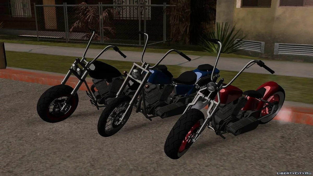 Збірка чопперів з GTA 5 / GTA San Andreas