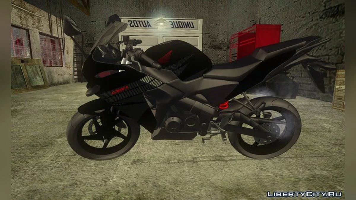 Honda CBR 125r Hitam / GTA San Andreas