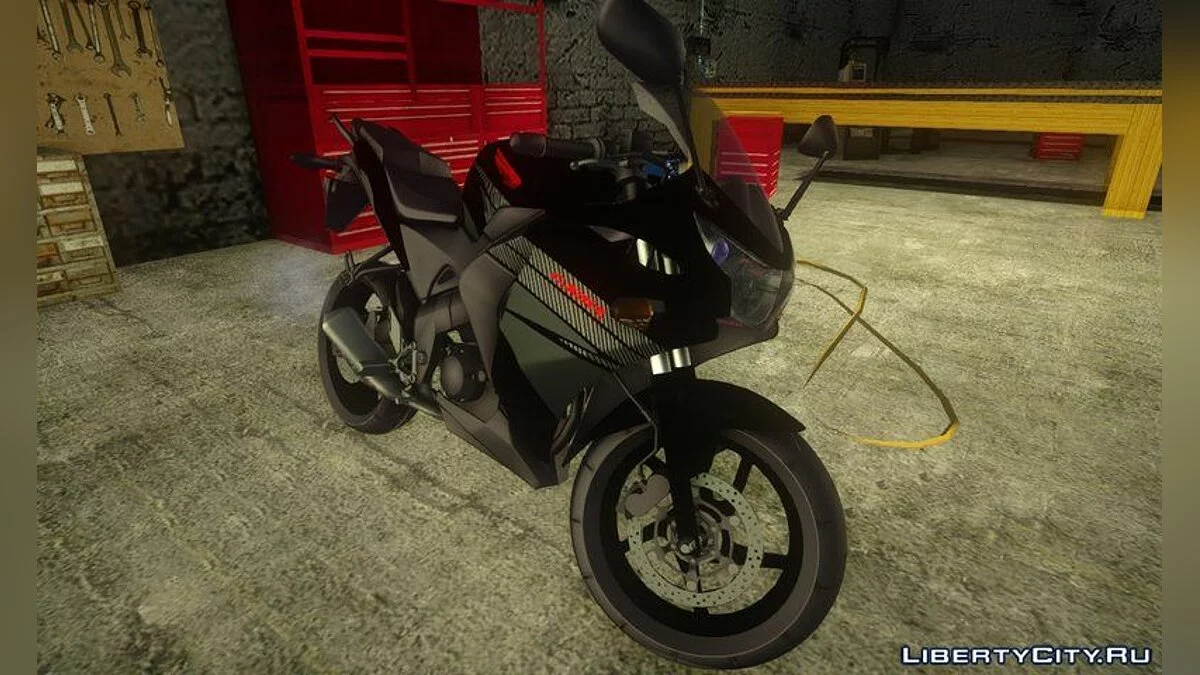 Honda CBR 125r Hitam / GTA San Andreas