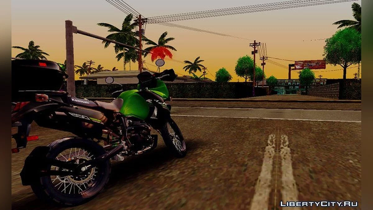 كوازاكي KLR 650 / جي تي إيه سان أندرياس