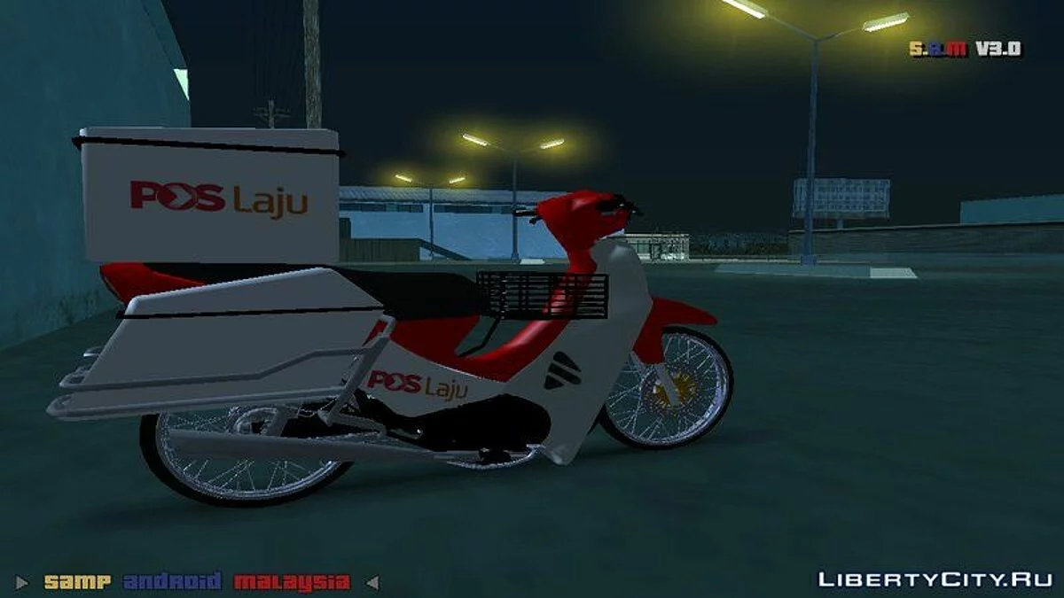 Modenas Kriss 100 PosLaju Malaysia / GTA San Andreas