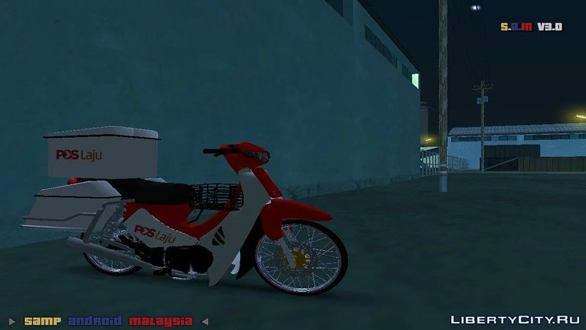 Modenas Kriss 100 PosLaju Malaysia / GTA San Andreas