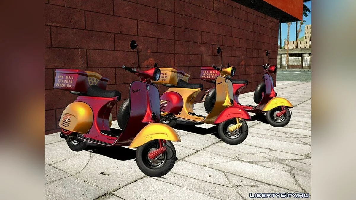 Piaggio Vespa VNB 125 / GTA San Andreas