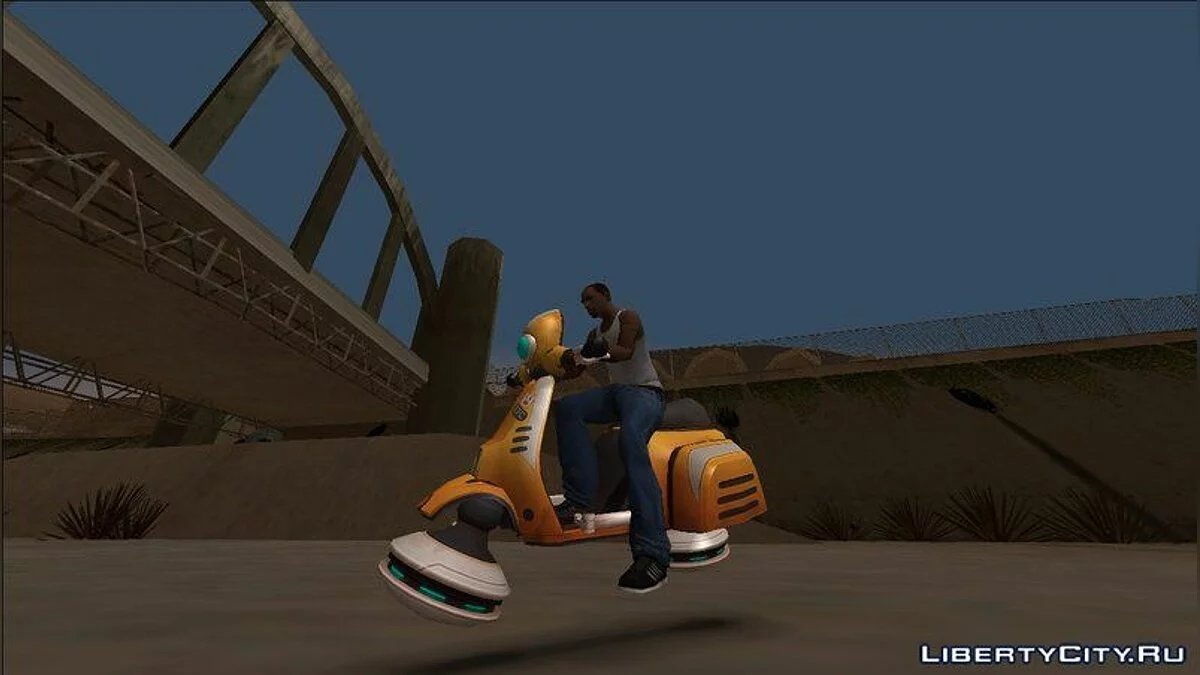 Ilios Motoscooter aus Overwatch / GTA San Andreas