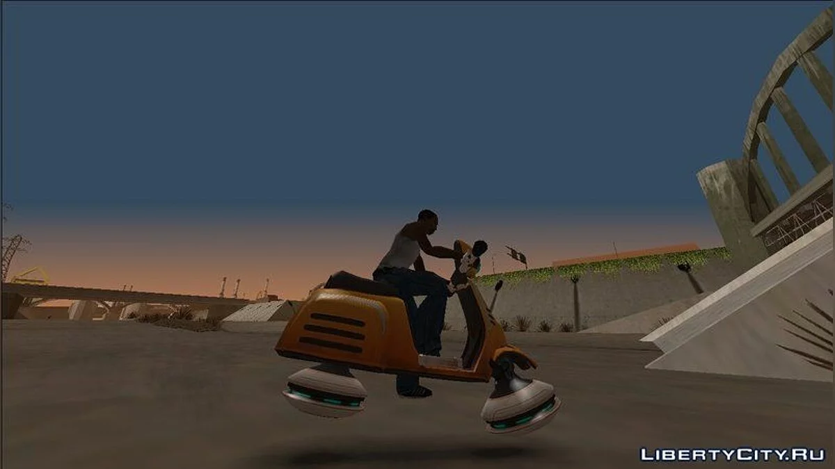 Ilios Motoscooter aus Overwatch / GTA San Andreas