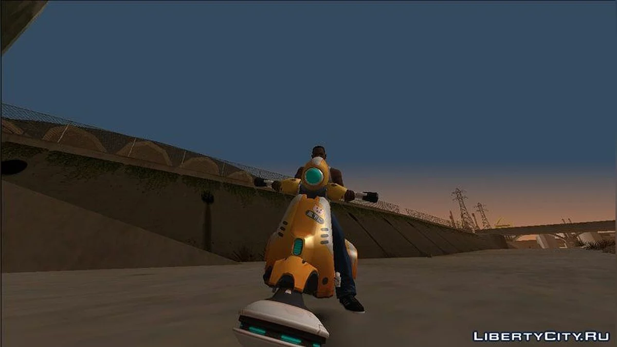Ilios Motoscooter aus Overwatch / GTA San Andreas