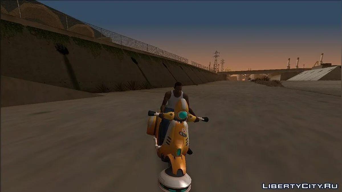 Ilios Motoscooter aus Overwatch / GTA San Andreas