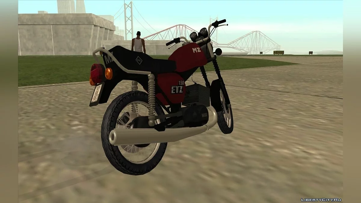 MZ ETZ 150 (custom sounds) / GTA San Andreas