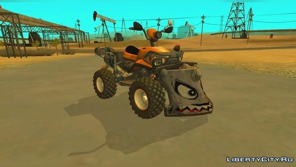 Quadcrasher aus dem Spiel Fortnite / GTA San Andreas