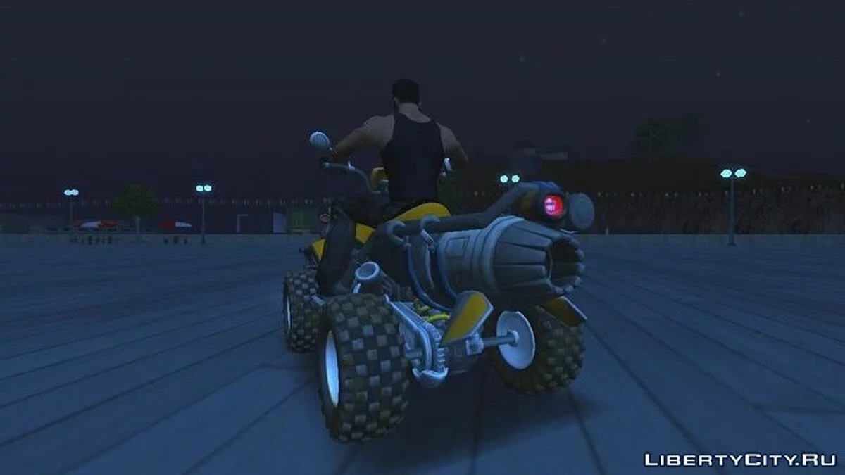 Quadcrasher aus dem Spiel Fortnite / GTA San Andreas