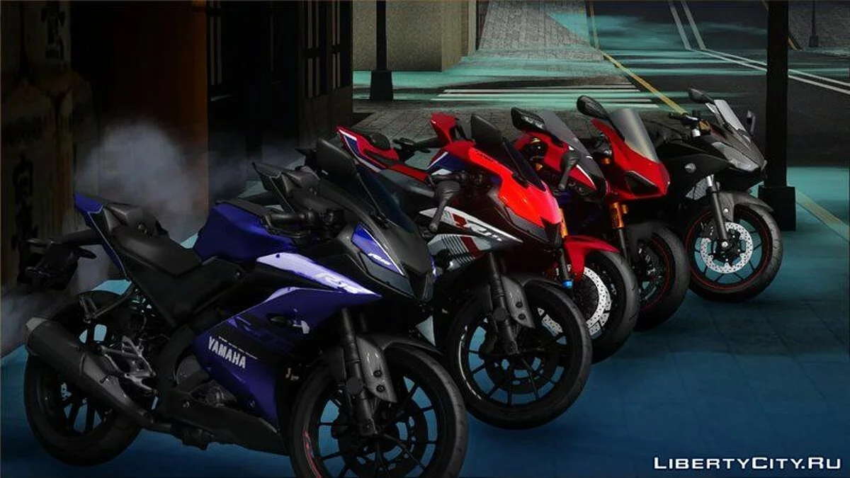 2018 ياماها YZF R15 V3.0 / جي تي إيه سان أندرياس