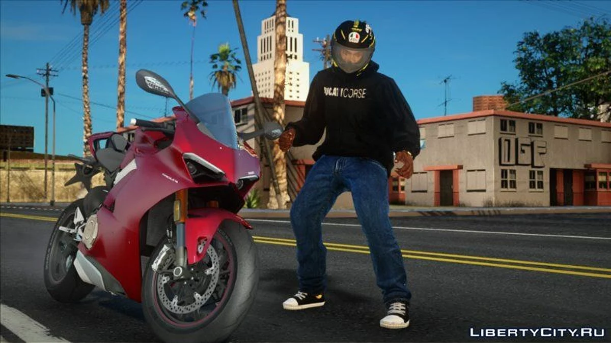 Ducati Panigale V4S 2019 / GTA San Andreas