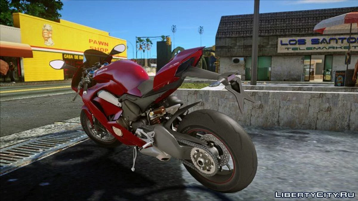 Ducati Panigale V4S 2019 / GTA San Andreas