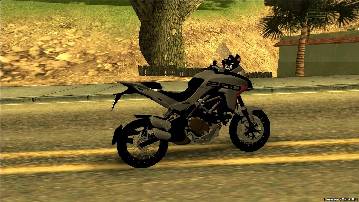 DUCATI MULTISTRADA V2 + custom sounds / GTA San Andreas