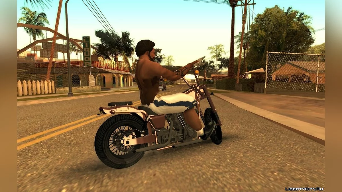 GTA 5 Motocicleta Ocidental Daemon / GTA San Andreas