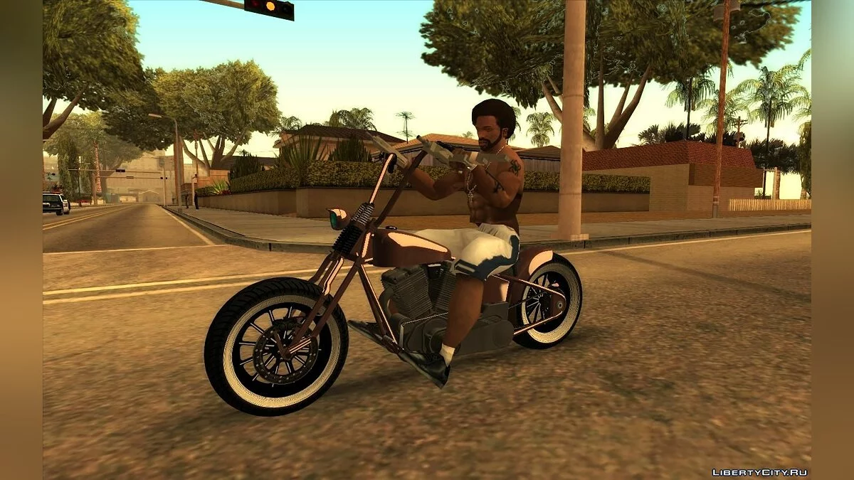 GTA 5 Motocicleta Western Zombie Bobber / GTA San Andreas
