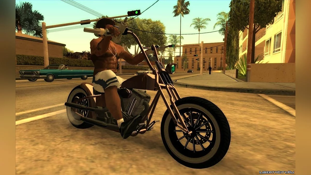 GTA 5 Motocicleta Western Zombie Bobber / GTA San Andreas