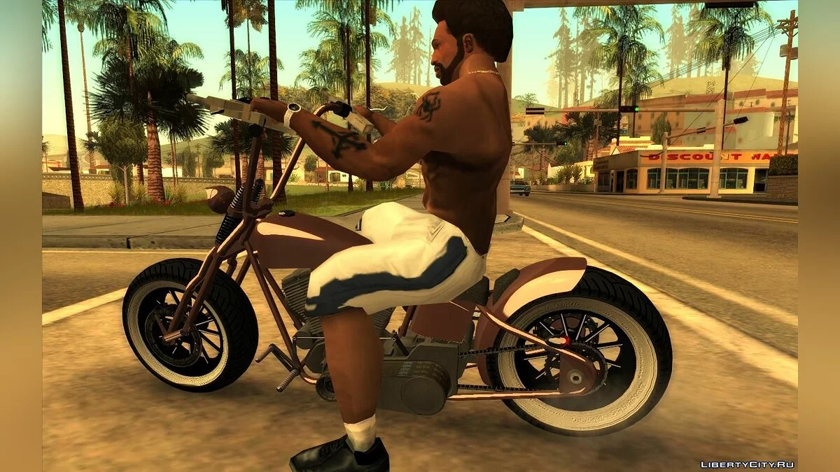 GTA 5 Motocicleta Western Zombie Bobber / GTA San Andreas