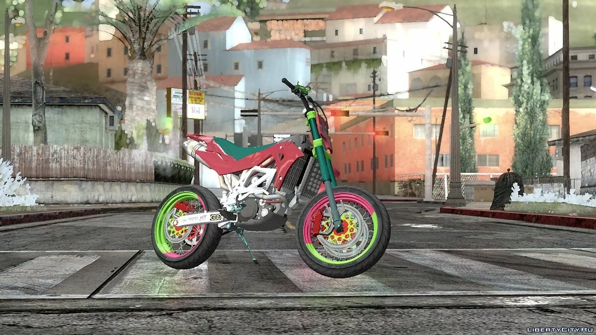 APRILIA MXV 450 [IVF] [VEHFUNCS] [ADB] / GTA San Andreas