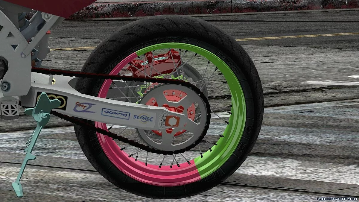 APRILIA MXV 450 [IVF] [VEHFUNCS] [ADB] / GTA San Andreas