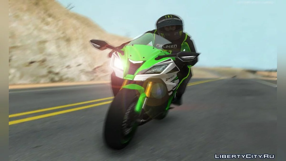 Kawasaki ZX-10R 2015 edição de 30 anos / GTA San Andreas