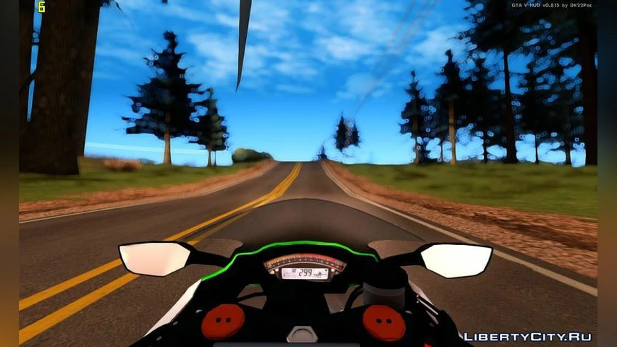 Kawasaki ZX-10R 2015 edição de 30 anos / GTA San Andreas