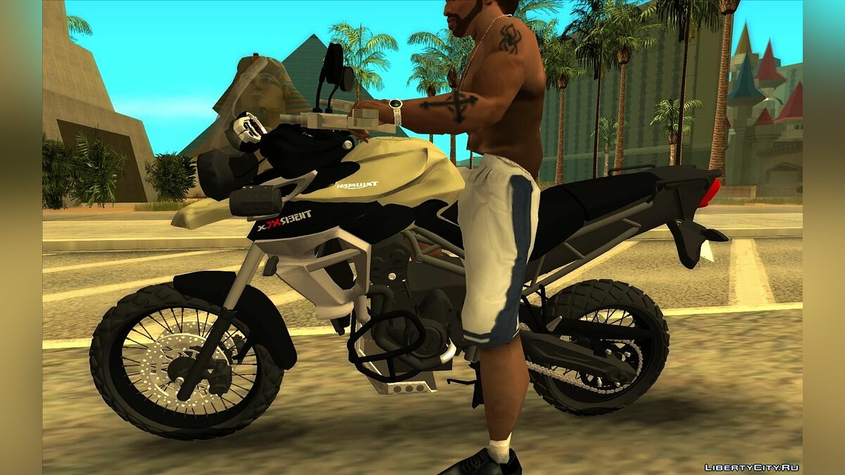 Download Triumph Tiger 800xc+Leve for GTA San Andreas