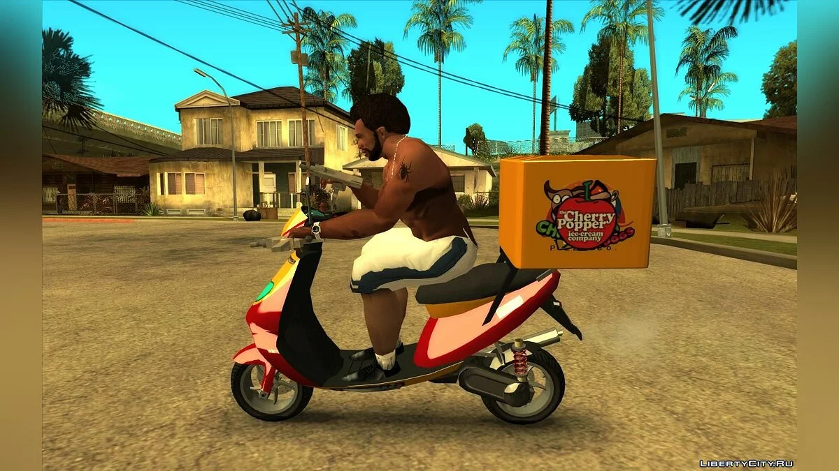 GTA 4 Pegassi Faggio Delivery / GTA San Andreas