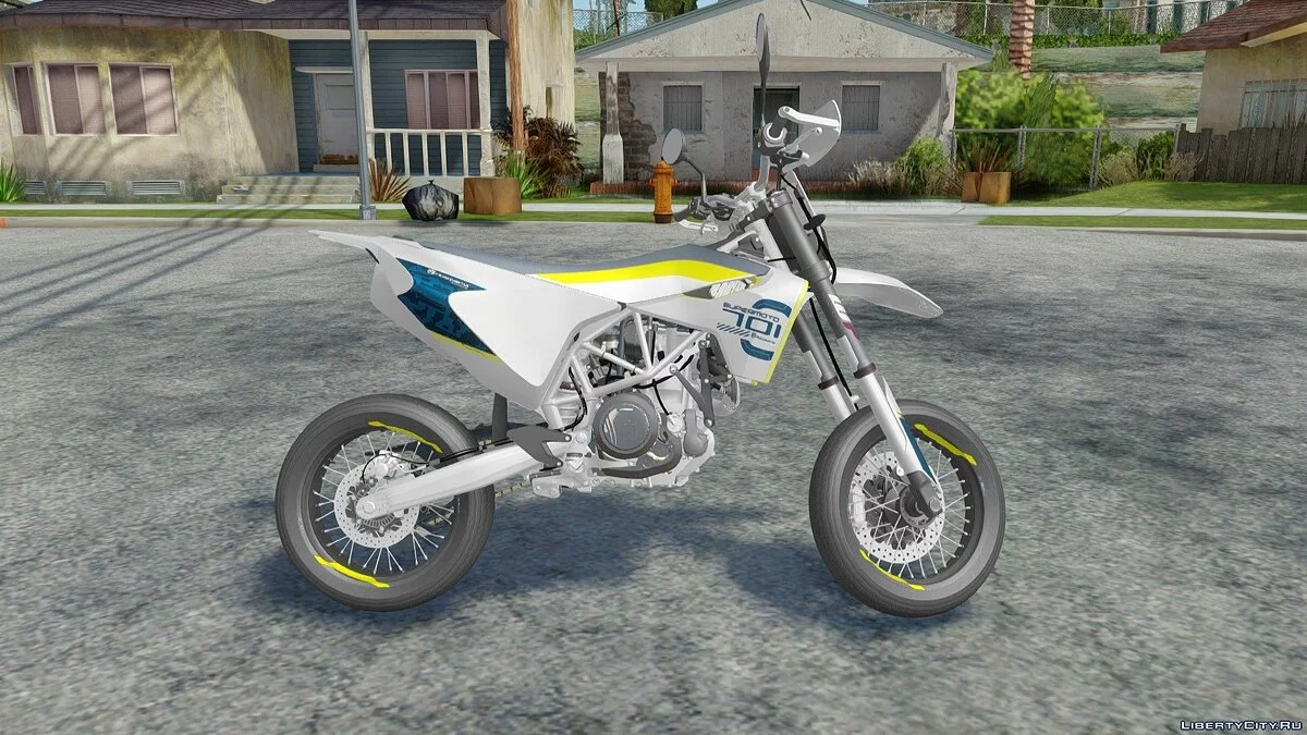 [2018] Husqvarna 701 Supermoto V1.0 / GTA San Andreas