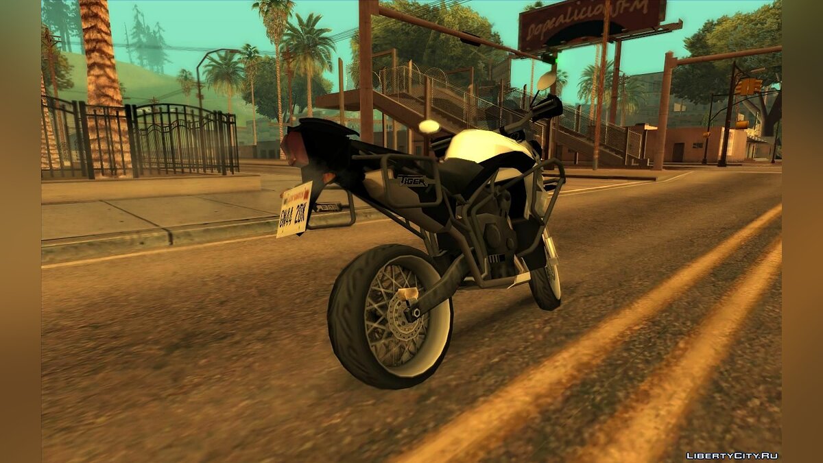 Download Triumph Tiger 800xc+Leve for GTA San Andreas