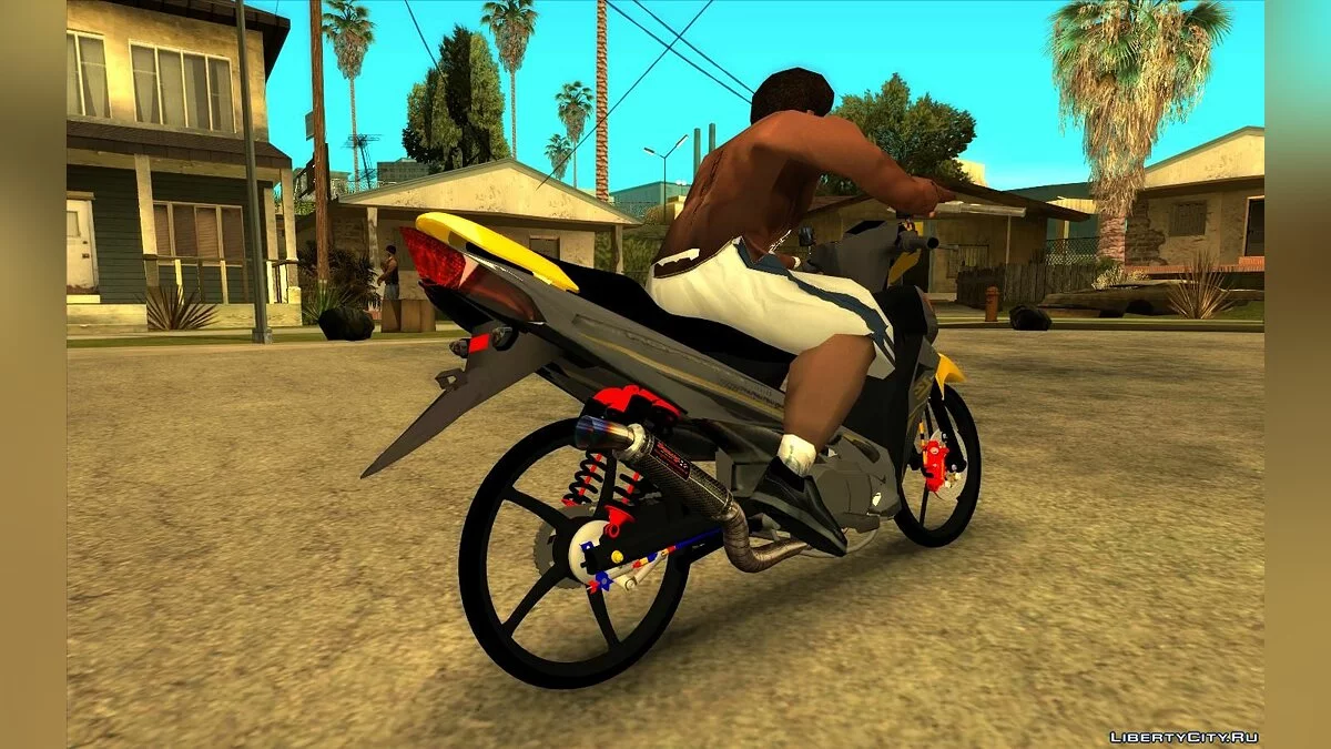 Yamaha Lagenda 115z FI Жовта / GTA San Andreas