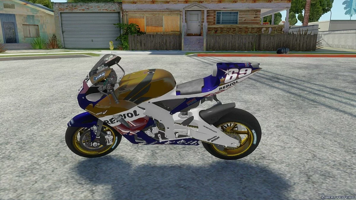 2006 Honda RC211V Repsol Nicky Hayden / GTA San Andreas