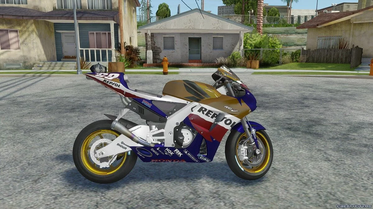 2006 Honda RC211V Repsol Nicky Hayden / GTA San Andreas