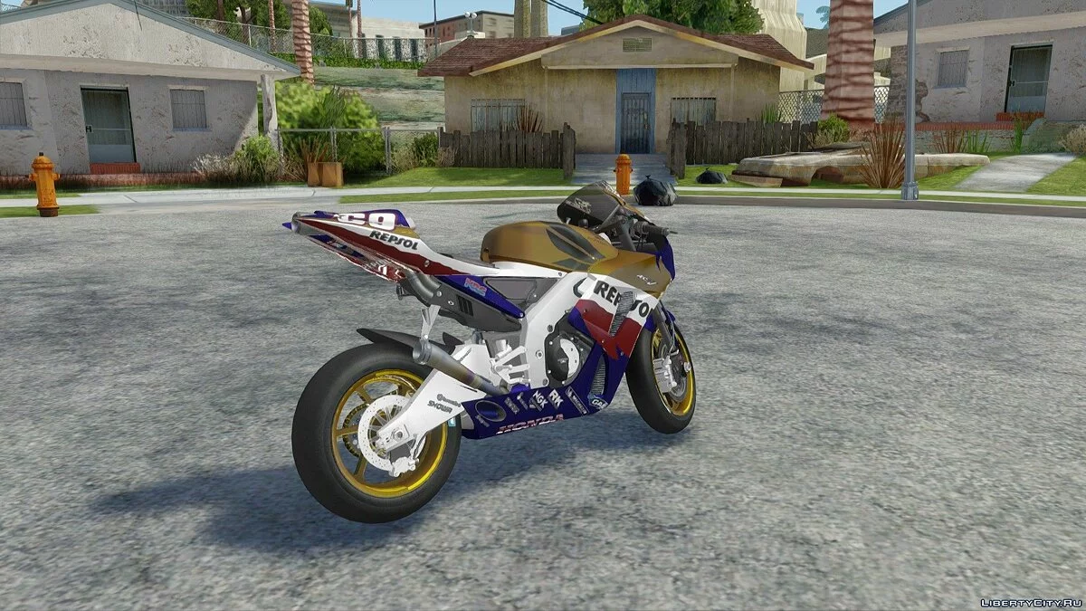 2006 Honda RC211V Repsol Nicky Hayden / GTA San Andreas