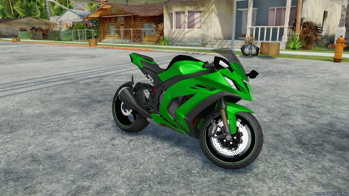 Kawasaki Ninja ZX10R 2011 / GTA San Andreas