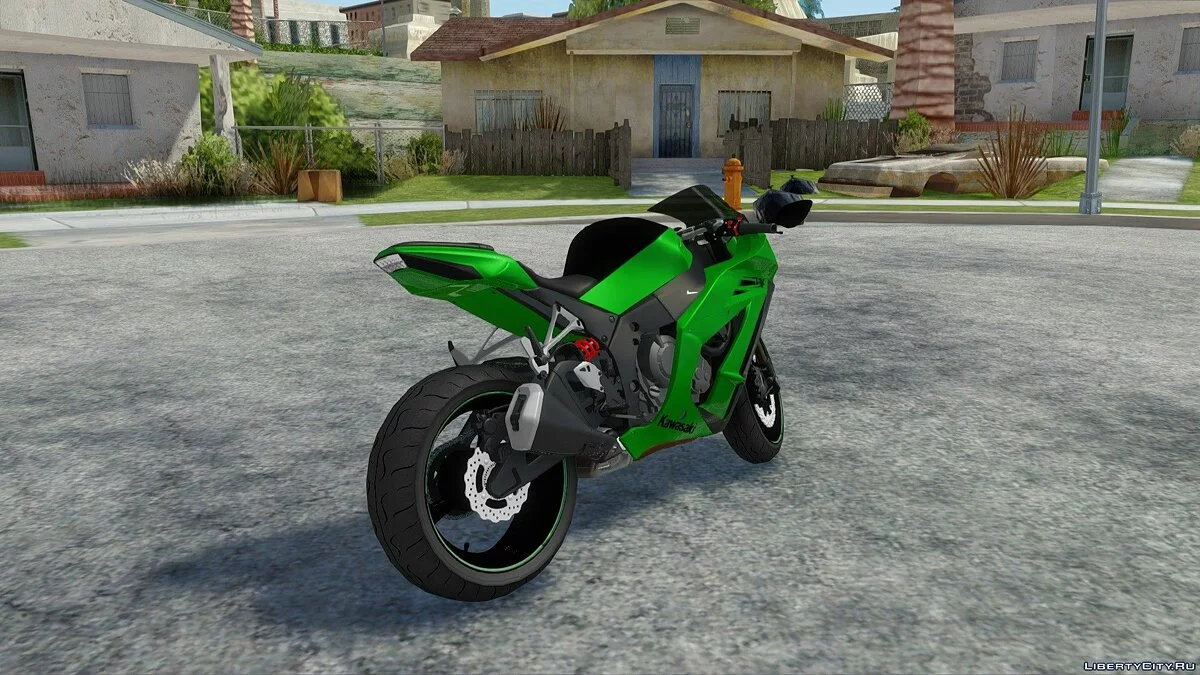 Kawasaki Ninja ZX10R 2011 / GTA San Andreas