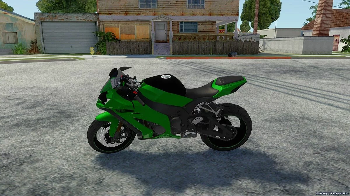 Kawasaki Ninja ZX10R 2011 / GTA San Andreas