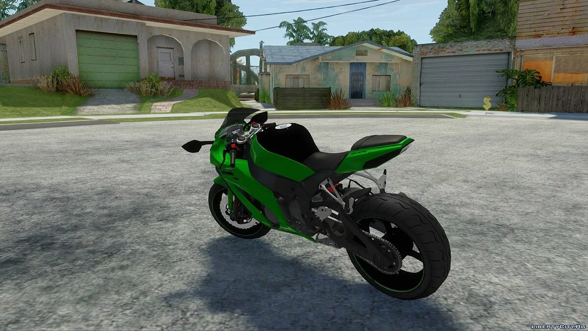 Kawasaki Ninja ZX10R 2011 / GTA San Andreas