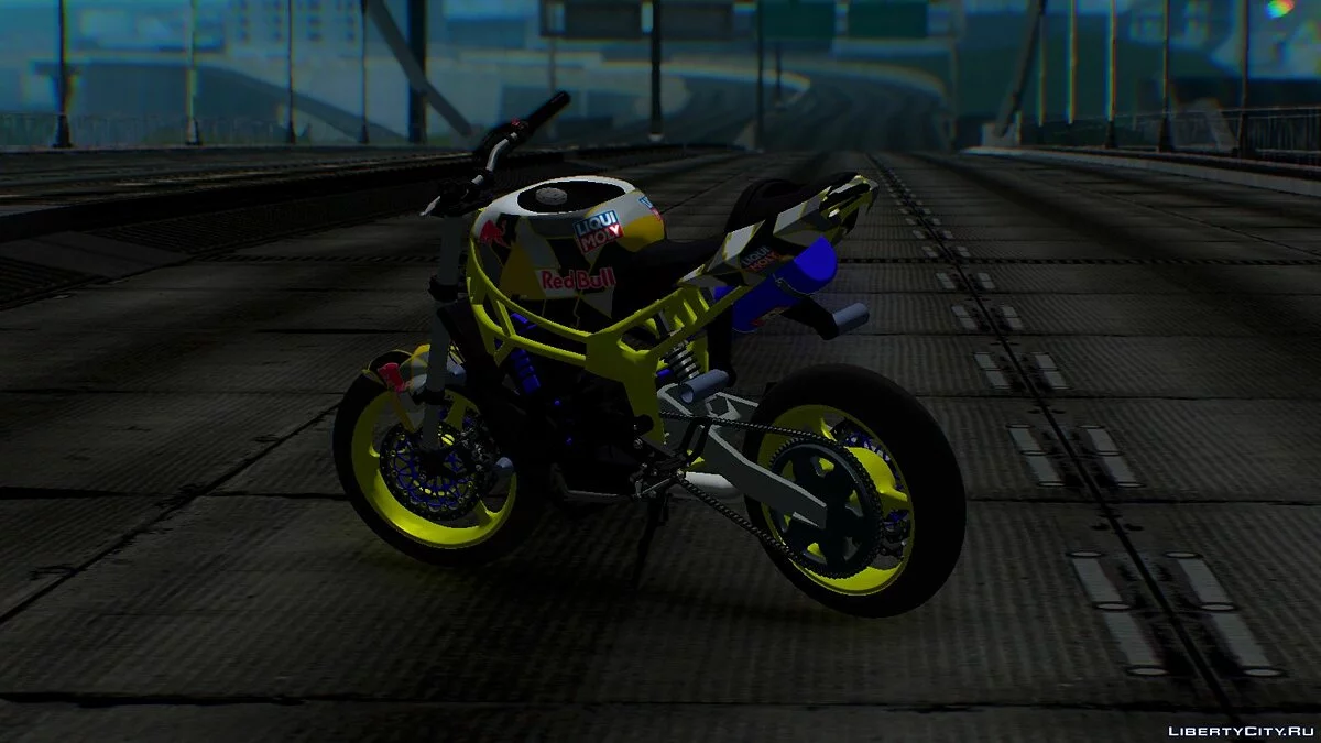 Kawasaki ZX6R Стантбайк / GTA San Andreas