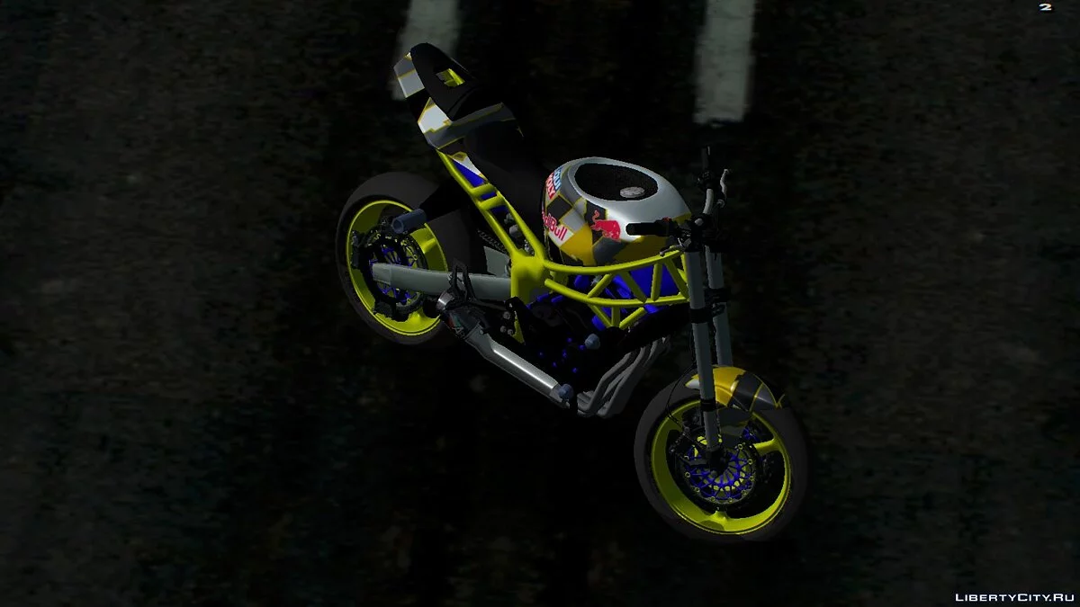 Kawasaki ZX6R Стантбайк / GTA San Andreas