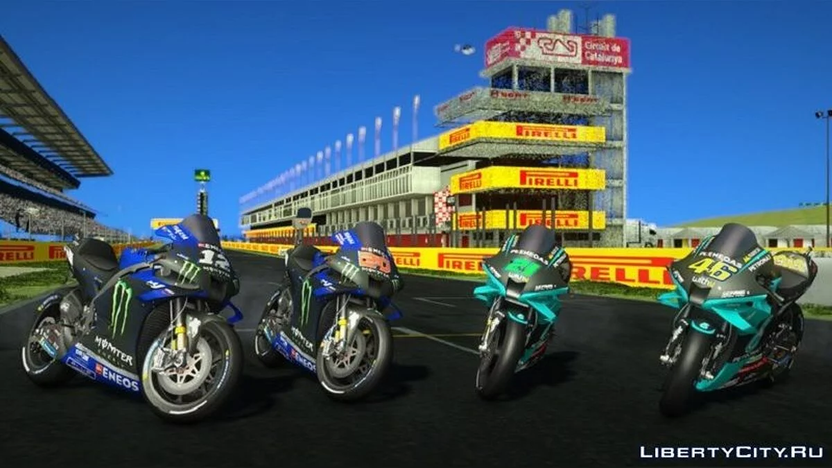 2021 雅马哈 YZR M1 / GTA San Andreas