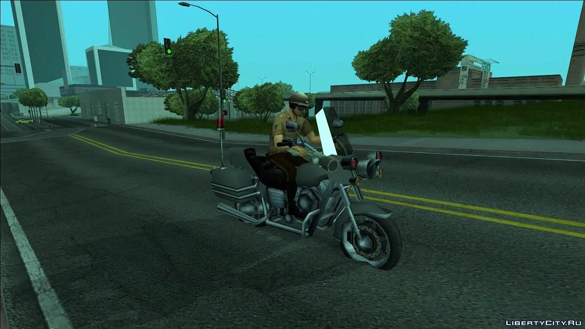 Поліцейський мотоцикл Vice City Wintergreen (З GTA UNDERGROUND) / GTA San Andreas