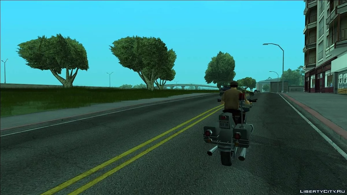 Поліцейський мотоцикл Vice City Wintergreen (З GTA UNDERGROUND) / GTA San Andreas